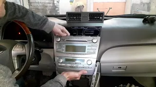 TOYOTA CAMRY. Блютуз в штатную магнитолу.