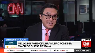 Mello: PIB potencial brasileiro pode ser maior do que se pensava | CNN MERCADO - 07/09/2023