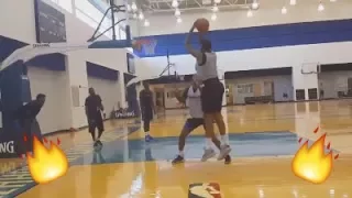 Paul George and Carmelo Anthony 1v1 in Practice !!