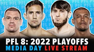 PFL 8: 2022 Playoffs - Media Day LIVE Stream