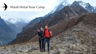 Mardi Himal Base Camp matk 10/2019, Nepal, matkamine Himaalaja mägedes