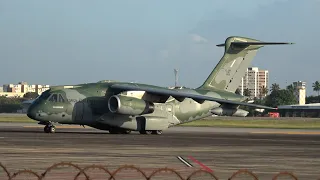 POUSO EM FORTALEZA PROCEDENTE DE CANOAS-RS (VOO HUMANITÁRIO) - EMBRAER KC-390 FAB - 09/05/24