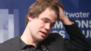 FIRST INTERVIEW of Magnus Carlsen RIGHT AFTER He LOST in the FINALS