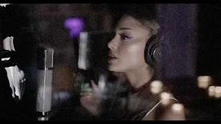 Ariana grande studio footage: vocal arranging the “positions” Reaction