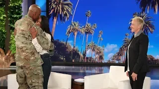 Ellen Stages a Sweet Mother's Day Military Reunion