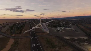 DCS: Syria Map  - Update 2023. Beirut airfield at night