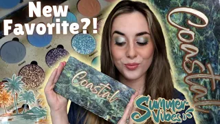 *New* SIMPLY POSH COSMETICS COASTAL EYESHADOW PALETTE | SWATCHES & FIRTS IMPRESSIONS (Best Yet!)