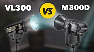 Godox 300w video light comparison: VL300 vs M300d 💡