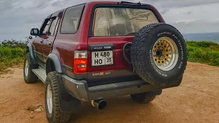 Глазковка, бухта Кит. Приморский край. Toyota Hilux Surf 130, 185. Приморский край, лето 2021.