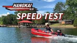 Hangkai 6hp Upgrades - Speed Test (Hydrofoil vs Prop Upgrade)