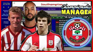 Championship Manager 01/02 | SOUTHAMPTON ACADEMY5 YEAR CHALLENGE | #cm0102