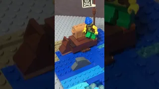 Mini lego pirate ship moc