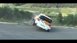 Kris Princen Citroen DS3 WRC Crash, Test Deutschland Rallye 19.08.2019