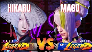 SF6 - HIKARU (AKI) VS MAGO (Juri) STREET FIGHTER 6 - Ranked Matches