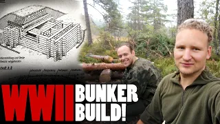 We Are Building a German WW2 Bunker!!! (Part 1) - And so it begins!