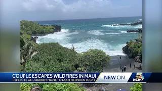 Northern Kentucky family recounts escaping deadly wildfires in Maui