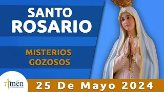 Santo Rosario Hoy Sábado 25 Mayo 2024 l Padre Carlos Yepes l Misterios Gozosos