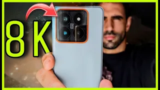 El XIAOMI 14 PRO EN 8K es UNA LOCURA!