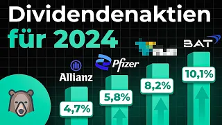 Die besten DIVIDENDEN Aktien für 2024!