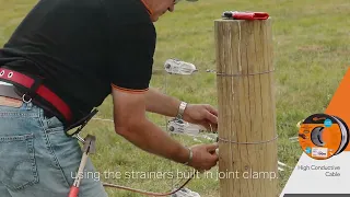 Tech Tip: Building a 5 wire fence using Insulated Line Posts & Electric Droppers