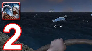 Raft Survival - Ocean Nomad - Gameplay Walkthrough Episode 2 (iOS, Android)