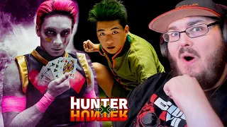 HUNTER X HUNTER LIVE ACTION - Gon vs Hisoka | RE:Anime REACTION!!!