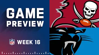 Tampa Bay Buccaneers vs. Carolina Panthers | Week 16 NFL Game Preview