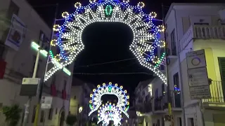 Pizzo Santuario diocesano di S.Francesco di Paola le Luminarie in onore di S. Francesco di Paola