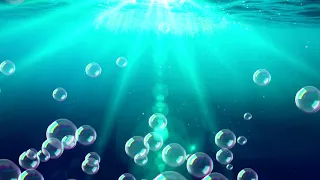 Animated Underwater Bubble Effect Motion Design Background Video - Free Water Bubbles Background