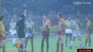 1990 1991 Fenerbahçe Galatasaray (Unutulmaz) 13.Hafta Maçı