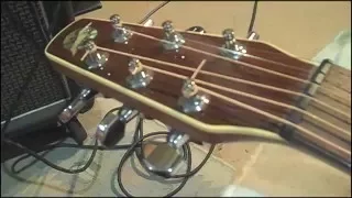 EASY Acoustic Guitar Action Improvement - string height Adjustment - simple tools