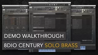 8Dio Century Solo Brass Demo Walkthrough w/ Troels Folmann