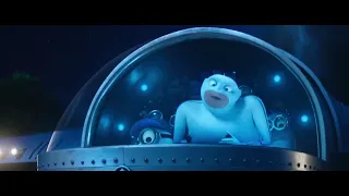 Dru and Minions stealing Gru's rocket powered aircraft  (Despicable Me 3  2017)