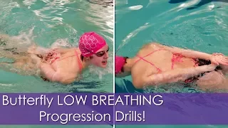 Butterfly LOW BREATHING Progression Drills!