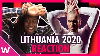 The Roop "On Fire" Reaction | Lithuania Eurovision 2020