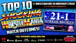 Shocking WrestleMania Match Outcomes (#1 Lesnar Ends The Streak!)