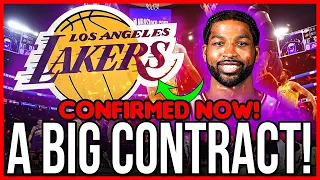 LAST HOUR! LAKERS CONFIRMS BIG TRADE RIGHT NOW. TODAY'S LAKERS NEWS