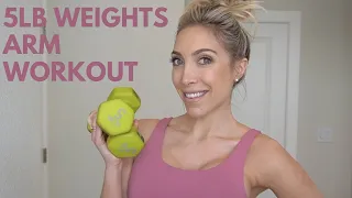 5LB WEIGHTS/ARM WORKOUT- 10 minutes at home workout