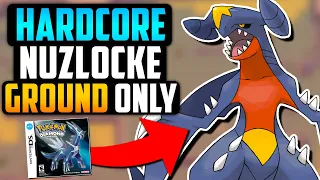 CAN I BEAT A POKÉMON DIAMOND HARDCORE NUZLOCKE WITH ONLY GROUND TYPES!? (Pokémon Challenge)