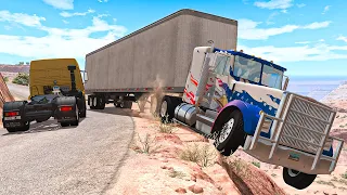 Cliff Drops #2 - BeamNG DRIVE | SmashChan