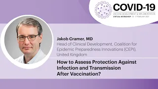 How to Assess Protection Against Infection and Transmission After Vaccination? | Jakob Cramer, MD