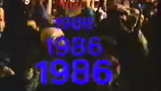 New Years Ball Drop 1985 - 1986