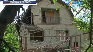 Сегодня в 11 утра под обстрел попал Киевский район Донецка, ранена женщина.