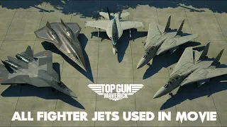 All 6 Top Gun: Maverick Fighter Aircrafts That Appeared In the Movie