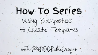 How To use Blockposters to Create Door Hanger Templates | BKsDOORableDesigns