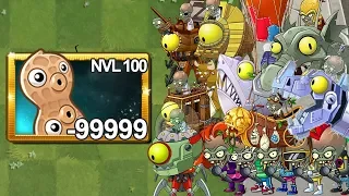 Plants Vs Zombies 2 Cacahuete Nivel 100 Vs Todos Los Zombots