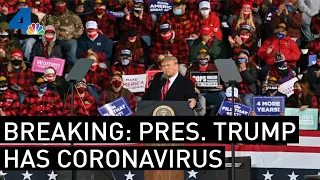 President Trump Has The Coronavirus | NBC News Special Report | NBCLA