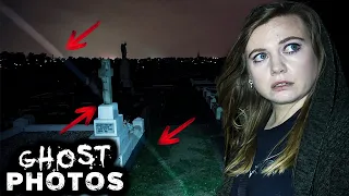 I Took GHOST PHOTOS in a HAUNTED Cemetery | You Won't Believe This!!!