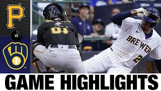 Pirates vs. Brewers Game Highlights (7/9/22) | MLB Highlights