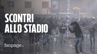 Coppa Italia, guerriglia ultrà fuori dallo stadio Olimpico: tensione tra polizia e tifosi